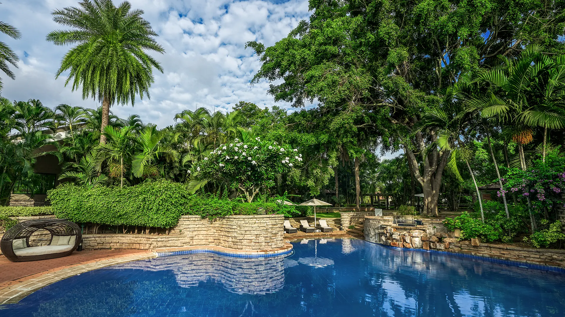 Swimming Pool in Angsana Resort Bangalore