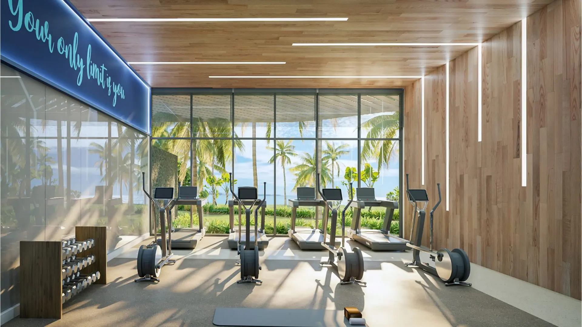 Fitness Room & Sports Centre at Angsana Quan Lan